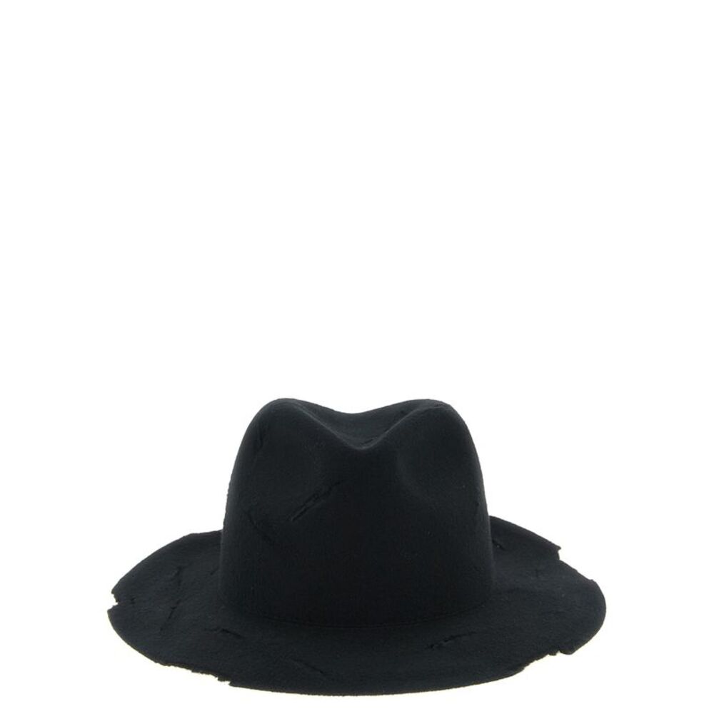 Yohji Yamamoto Black Wool Men's Fedora